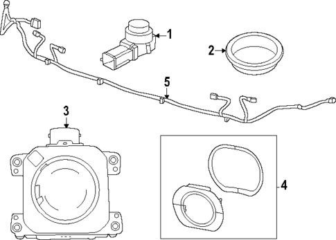 Parking Aid for 2018 Jeep Grand Cherokee #1