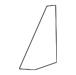 MR573428 - Body: Applique Panel for Mitsubishi: Outlander Image