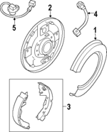 8971207580 - : Brake Shoes for Isuzu Image