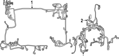 Wiring Harness for 2025 Lexus LX700h #0
