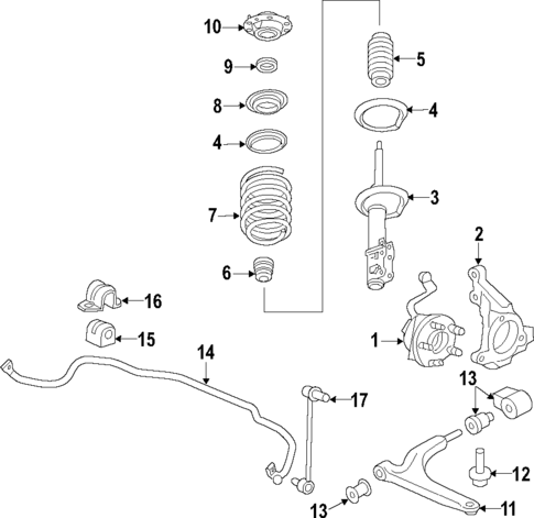 Suspension Components for 2016 Buick Regal #0