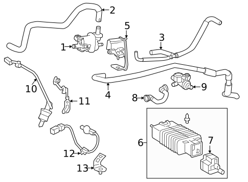 Brackets, Flanges & Hangers for 2025 Toyota Crown #0