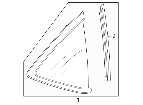Glass & Hardware for 2024 Acura TLX #0