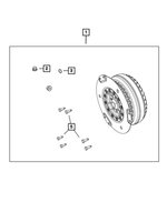 68145443AB - Transmission: Fill Plug for Chrysler: 300 | Dodge: Challenger, Charger, Durango | Jeep: Gladiator, Grand Cherokee, Grand Cherokee L, Grand Cherokee WK, Grand Wagoneer, Wagoneer, Wrangler | Ram: 1500, 1500 Classic, 2500, 3500 Image