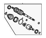 4341062010 - Driveline &amp; Axles: Axle Assembly for Toyota: Mirai Image