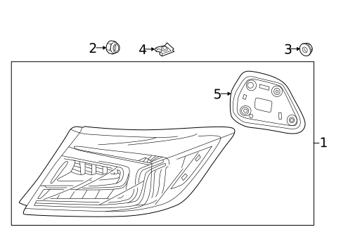 Tail Lamps for 2020 Honda Clarity #0