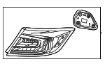 33500TRTA01 - : Tail Light Assembly for Honda: Clarity Image