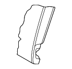 8V5885776E - Body: Seat Back Pad for Audi Image
