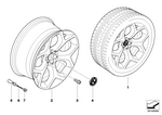 36116772249 - : Wheel, Alloy for BMW Image
