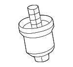 7K115408 - Engine: Filter Housing for Volkswagen: Beetle, Golf, Jetta, Passat, Rabbit Image