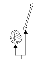 310103L600 - Fuel System: Filler Cap for Genesis: G70, G80, G90 | Hyundai: Accent, Azera, Elantra, Elantra Coupe, Elantra GT, Entourage, Equus, Genesis, Genesis Coupe, Ioniq, Kona, Kona Electric, Kona N, Palisade, Santa Fe, Santa Fe Sport, Santa Fe XL, Sonata, Tiburon, Tucson, Veloster, Veloster N, Venue, Veracruz Image