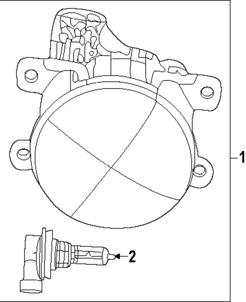 Fog Lamps for 2020 Ram 1500 #0