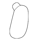 7732962010 - Body: Fuel Pocket Cover for Toyota: Mirai Image