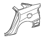 6161162020 - Body: Quarter Panel for Toyota: Mirai Image