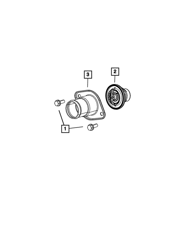 6101982 - Cooling: Hex Head Screw And Washer for Mopar Image image