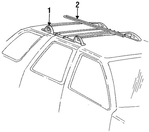 Roof Rack for 1997 Honda Passport #0