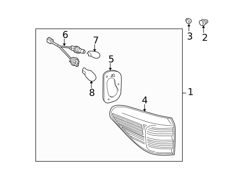 Bulbs - Chassis for 2012 Lexus RX350 #4
