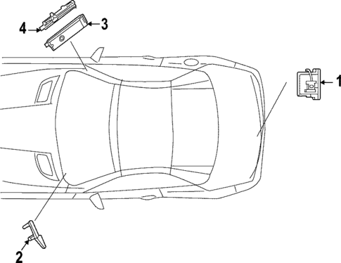 Antenna & Radio for 2025 Mercedes-Benz SL55 AMG #0