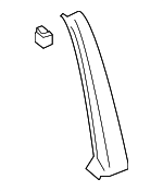 72430S3Y003 - Body: Pillar Molding for Honda: Insight Image