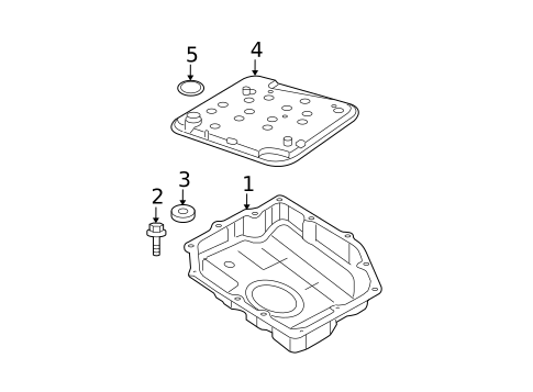 Transmission Components for 2007 Dodge Ram 1500 #1