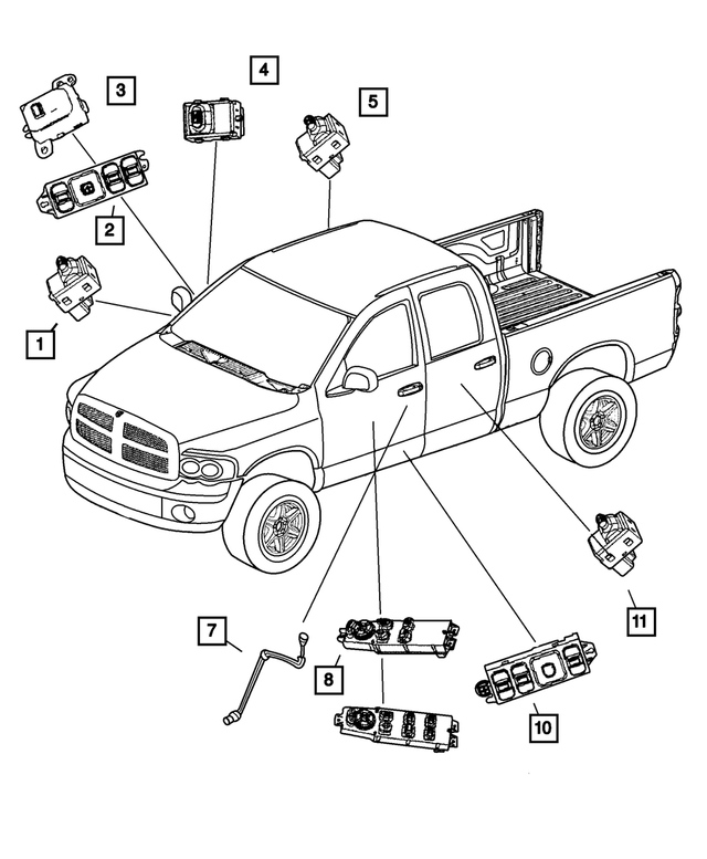 « 56045712AC – Electrical : Siège Avant Coussin pour Mopar Image »