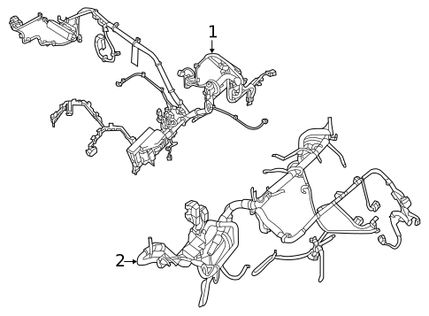 Wiring Harness for 2013 INFINITI JX35 #0