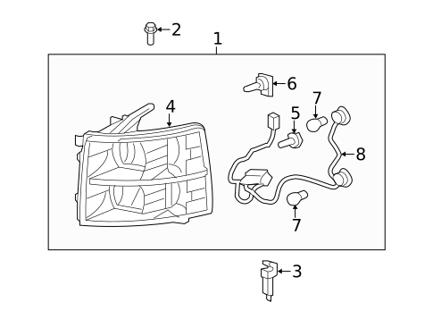 Lighting - Exterior for 2012 Chevrolet Silverado 1500 #3