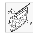 823012D070HZ - : Door Trim Panel for Hyundai Image