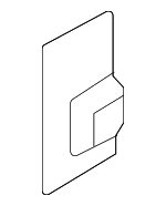 264639FV3B - Body: Knob for Nissan Image