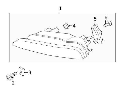 Fog Lamps for 2012 Porsche Boxster #1
