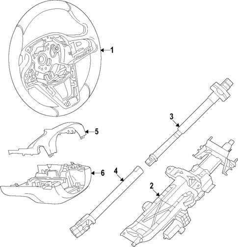 Steering Column for 2023 BMW M850i xDrive Gran Coupe #0