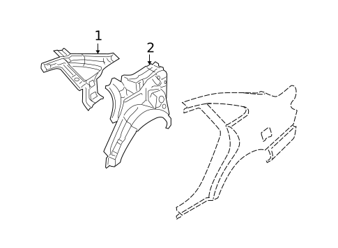 Inner Structure for 2009 Hyundai Azera #0