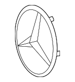 1678172000 - Accessories: Grille Emblem for Mercedes-Benz Image