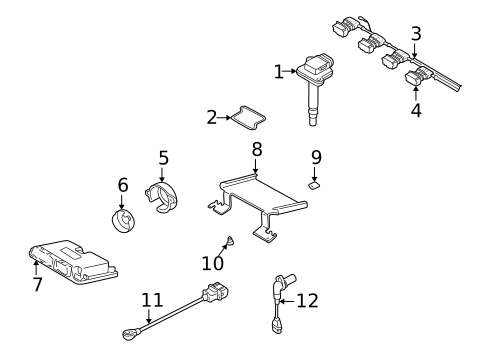 Ignition System for 2003 Audi TT Quattro #0