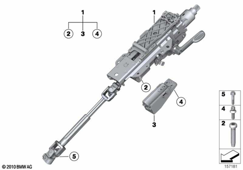 Steering Column for 2011 Mini JCW ALL4 #0