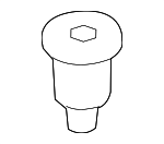 1121N6021 - Electrical: Headlamp Assembly Mount Bolt for Nissan Image