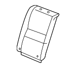 82121SVAA22ZA - Body: Seat Back Cover for Honda: Civic Image