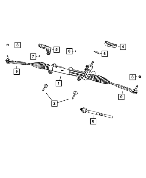 Steering Gear for 2011 Chrysler 300 #0