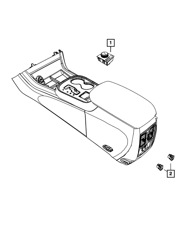 68245286AB - : Transfer Case Switch for Mopar Image