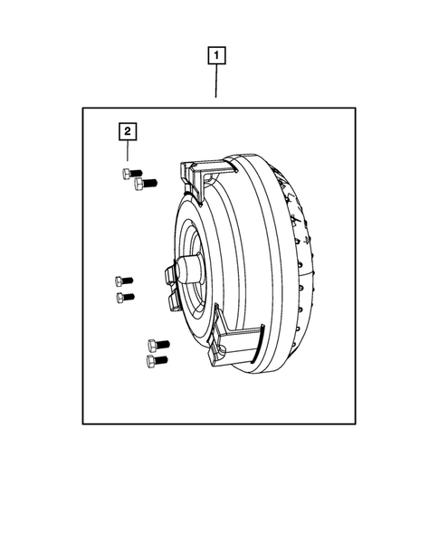 Automatic Transmission / Transaxle and Torque Converter for 2009 Dodge Nitro #1