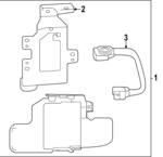 99140D9600 - : Blind Spot Radar for Kia: Sportage Image