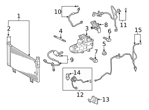 Switches & Sensors for 2014 Lexus LS600h #0