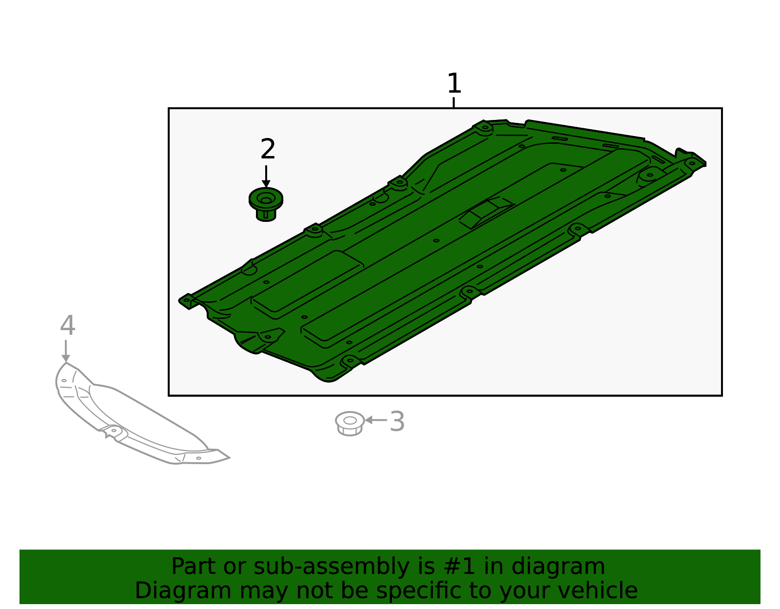 84227-K2000 - High-Quality Floor Pan Splash Shield for 2020-2025 ...