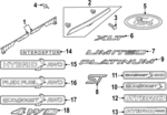 RB5Z9942528B - : Nameplate for Ford: Explorer Image