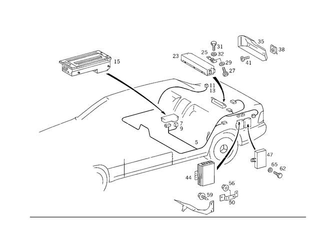 1404409409 - Electrical System: Wiring Harness for Mercedes-Benz: 300SD, 400SE, 400SEL, 500SEL, 600SEL, S420 Image image