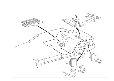 Telefax for 1993 Mercedes-Benz 400SEL #0