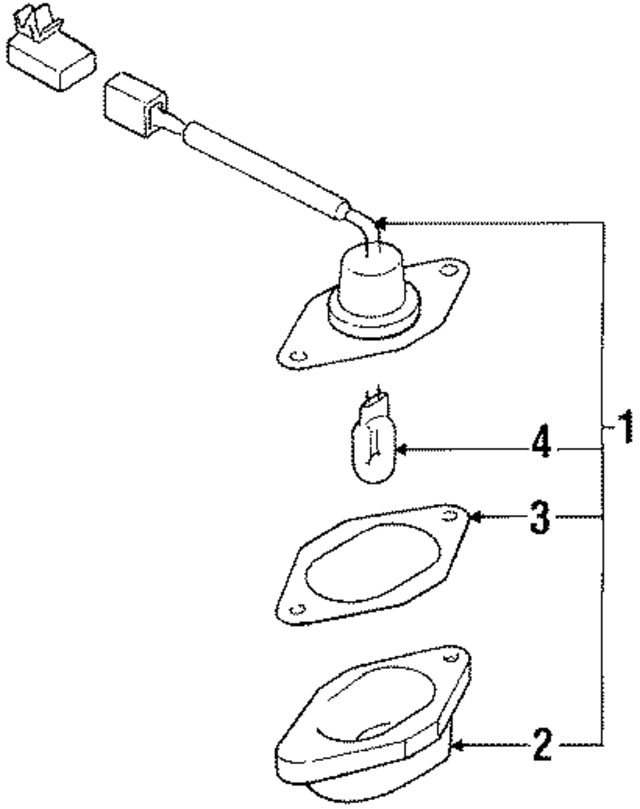 2651330R00 - : Lens Gasket for Nissan Image