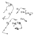 68086999AB - Electrical: Overhead Console Wiring for Mopar Image