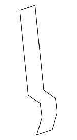 612350C010 - Body: Handle Plate for Toyota: Sequoia, Tundra Image