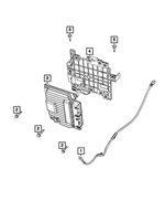 68432104AA - Electrical: Ground Strap for Mopar Image